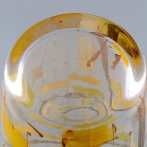 Große Bodenvase aus mundgeblasenem Kunstglas, 1960er Jahre