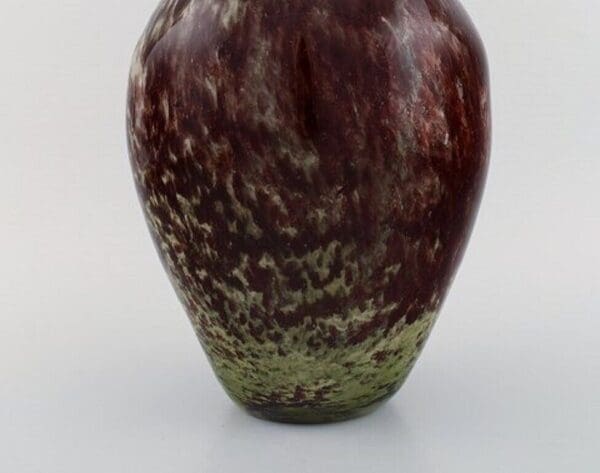 Große Murano Vase aus handgefertigtem Kunstglas, 1960er Jahre