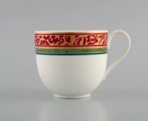 Paloma Picasso für Villeroy & Boch: 11 ""My Way"" Porzellan Kaffeetassen mit Untertassen