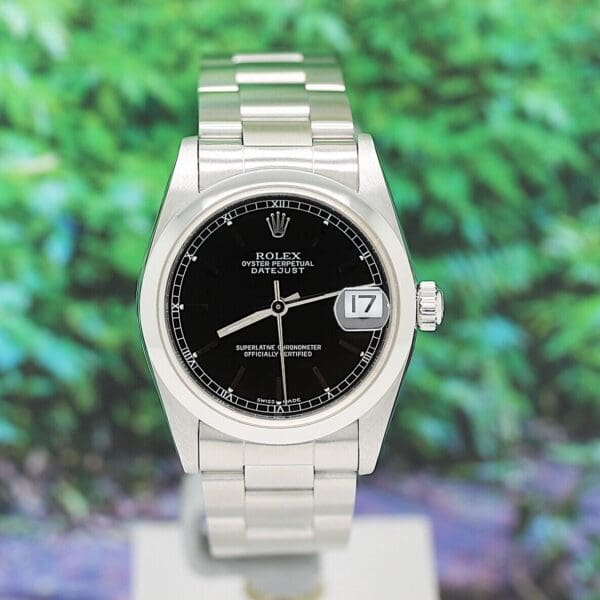 Rolex Datejust Medium Automatik Edelstahl Ref: 78240 inklusive Rolex Box aus dem Jahr 1999