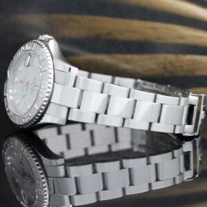 Rolex Yachtmaster Medium aus Stahl und Platin, Referenz: 168622 - Inklusive Rolex Box und Unterlagen von 2013