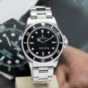 Rolex Submariner No Date Edelstahl Ref: 14060 - Rolex Box aus dem Jahr 2001